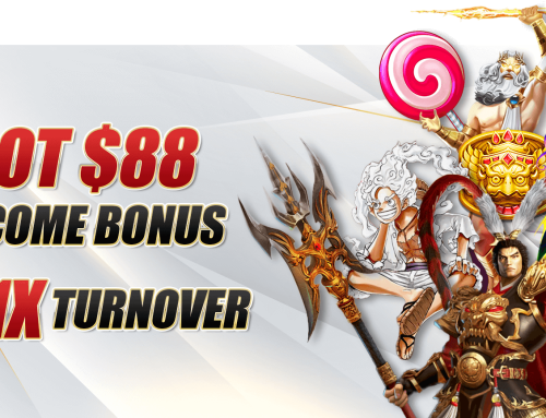 Slot 1ST DEPOSIT 88 BONUS, ONLY 1X TURNOVER